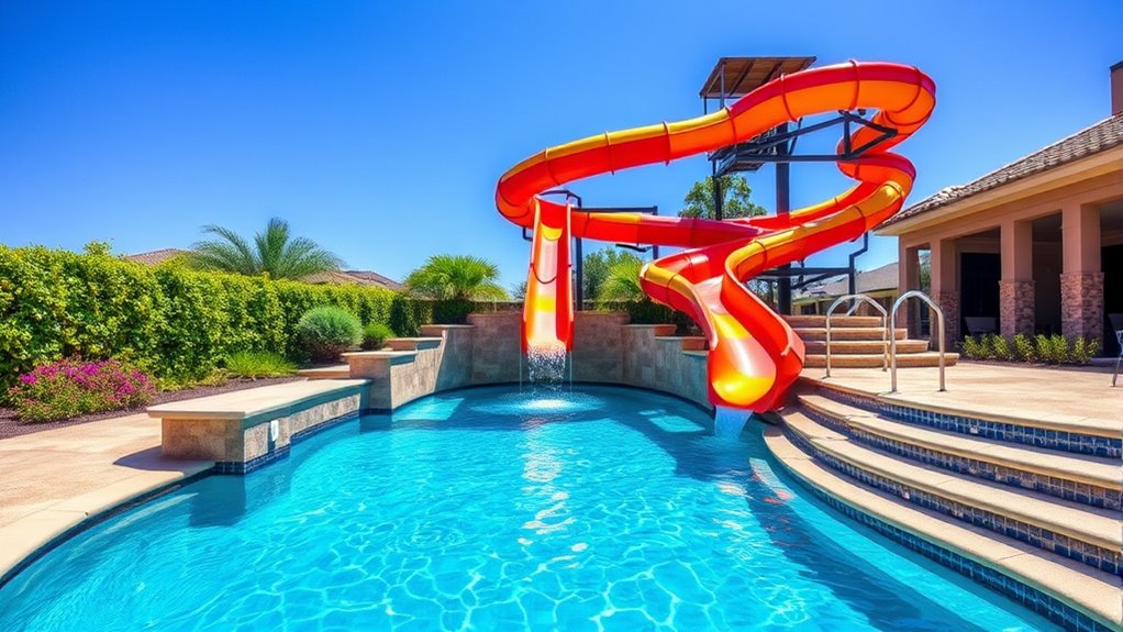 pool slide selection criteria