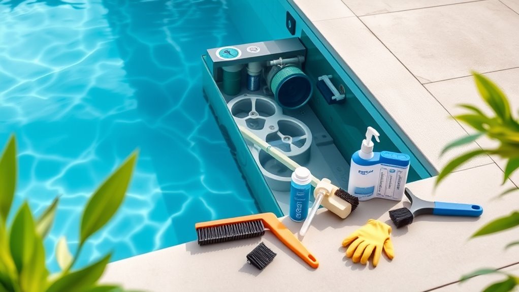 pool upkeep schedules