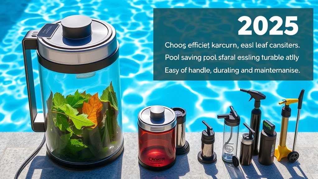 pool vacuum canister considerations