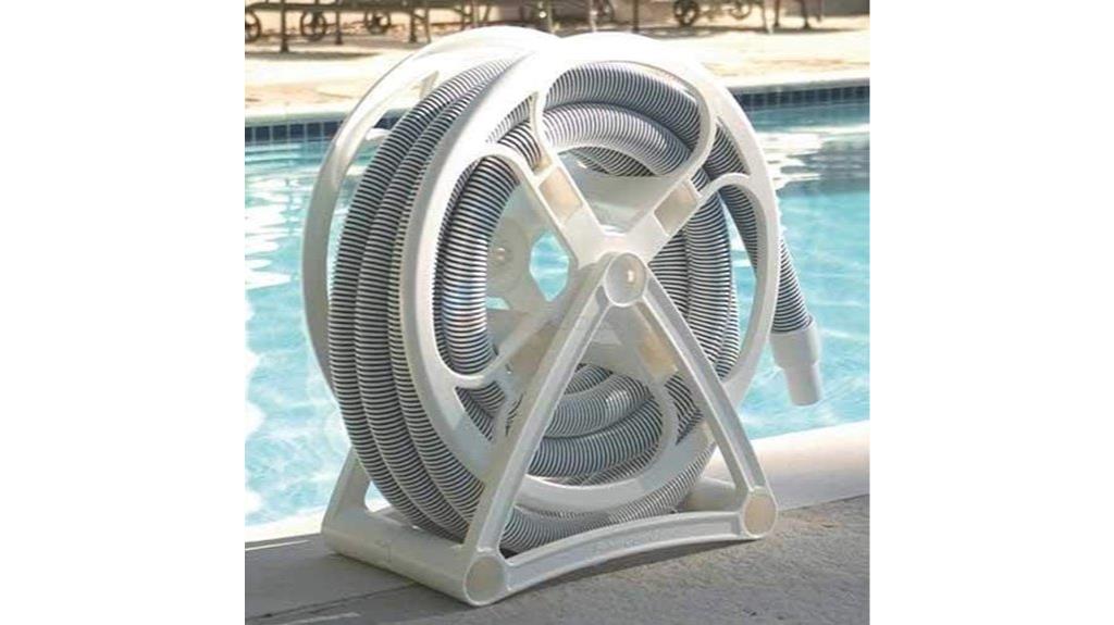 pool vacuum hose reel