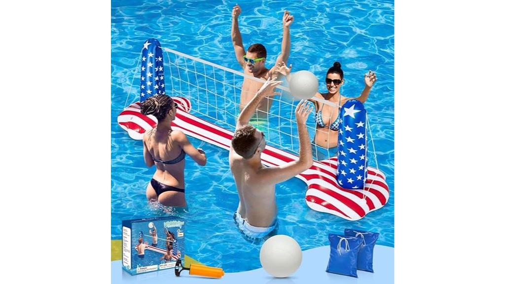 pool volleyball set