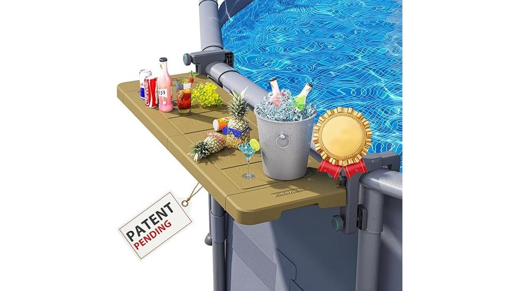 poolside bar for round pools