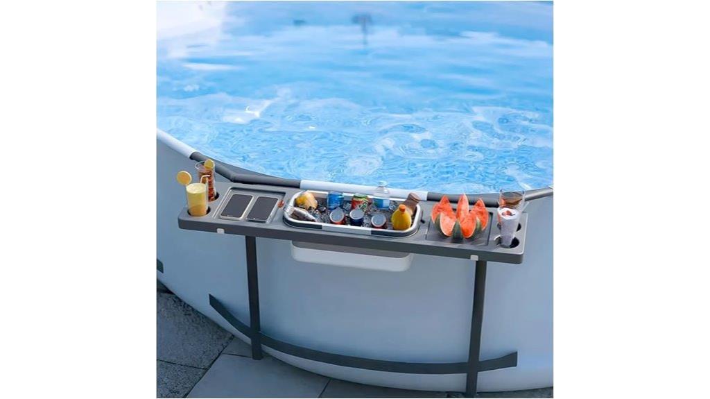 poolside bar table