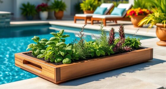 poolside herb garden kits