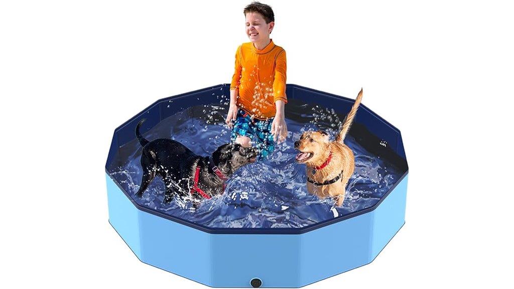 portable dog and kid pool
