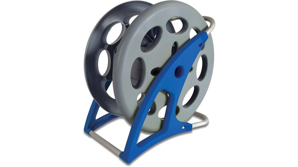 portable pool vacuum reel
