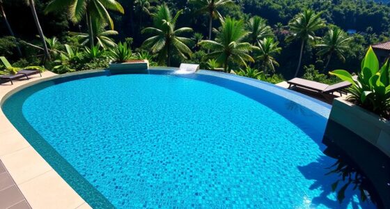 premium infinity pool finishes