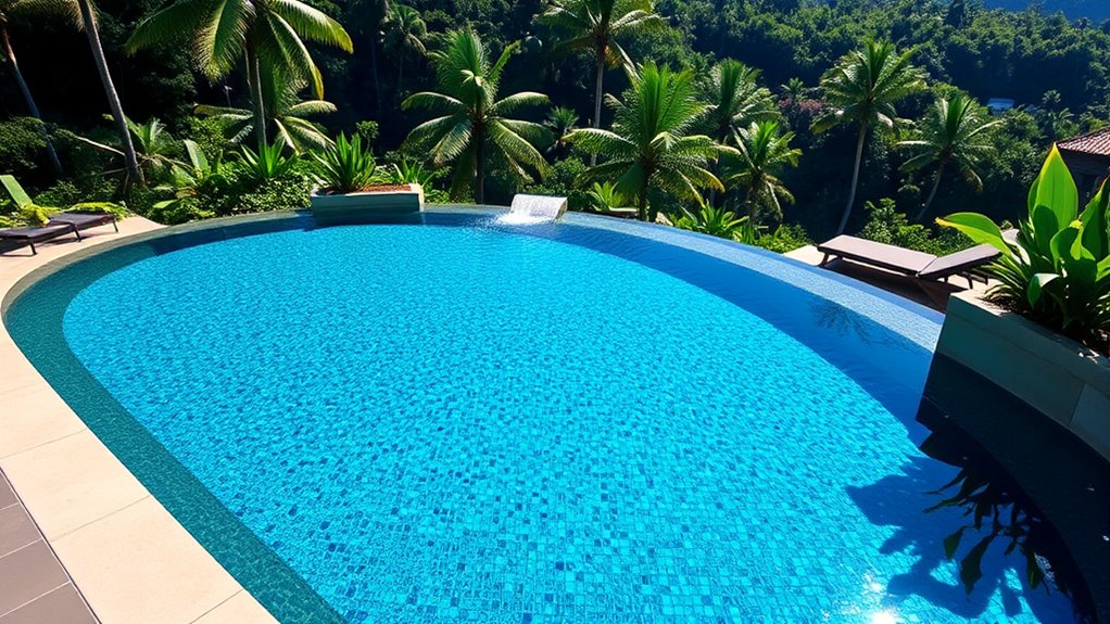 premium infinity pool finishes