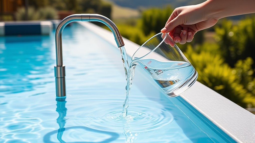 proper water filling technique