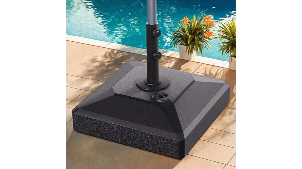 purple leaf umbrella base