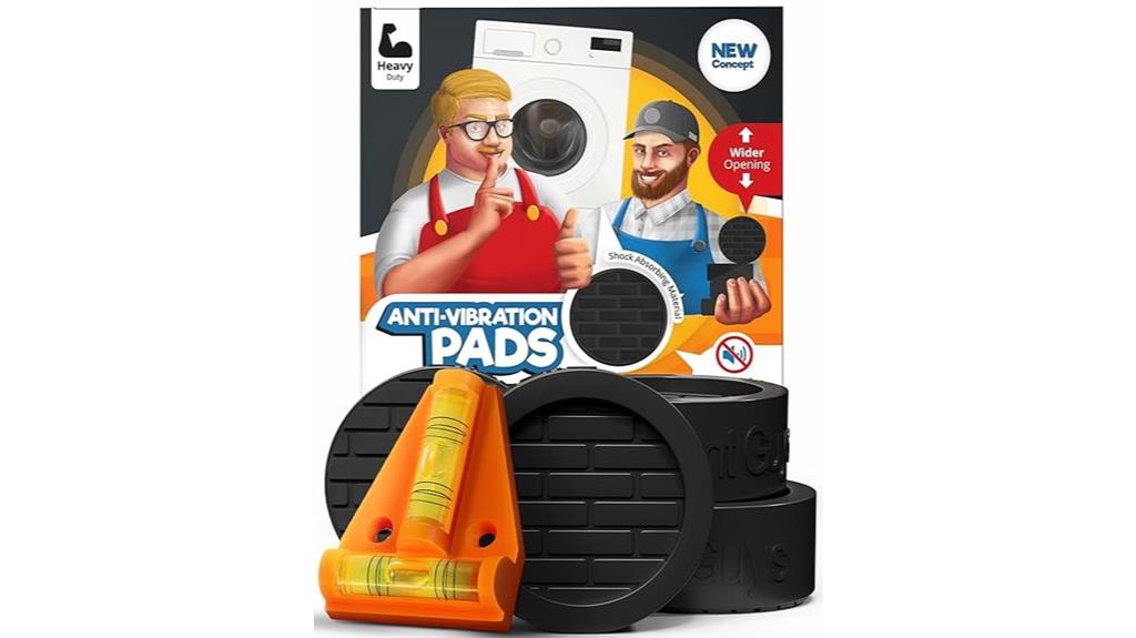 quiet appliance vibration pads