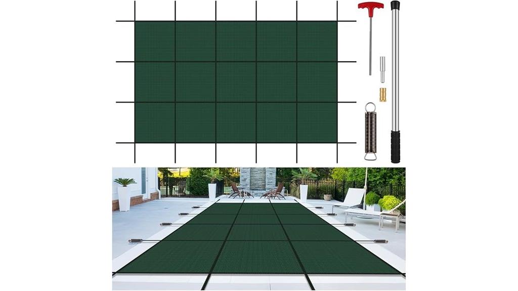 rectangle pool cover fitting