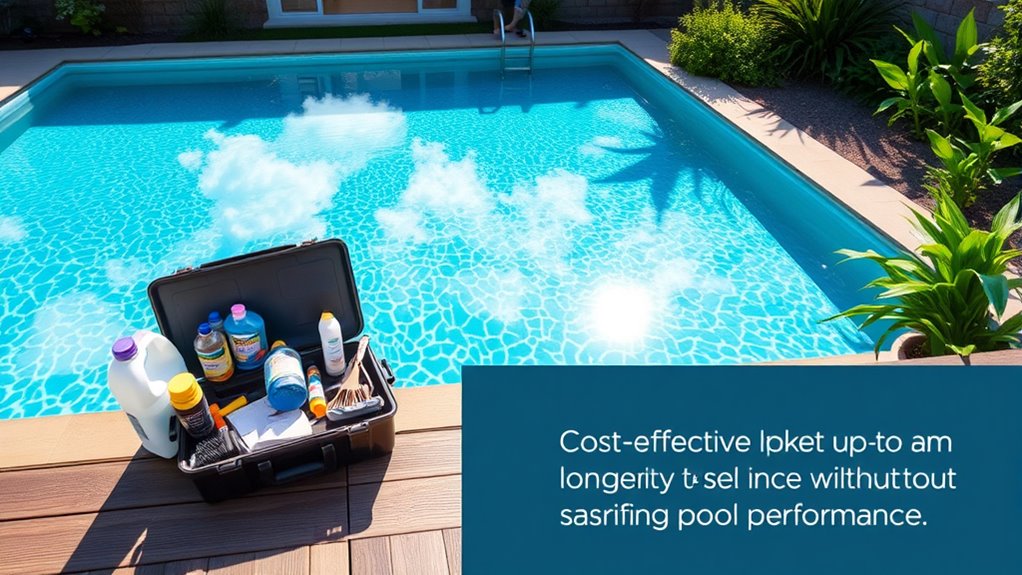 regular pool maintenance keeps