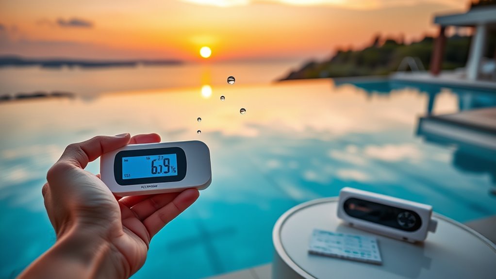 regular pool water testing