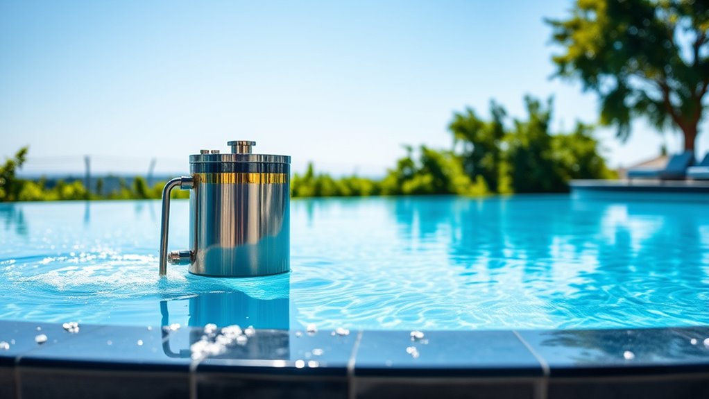 regular saltwater pool maintenance