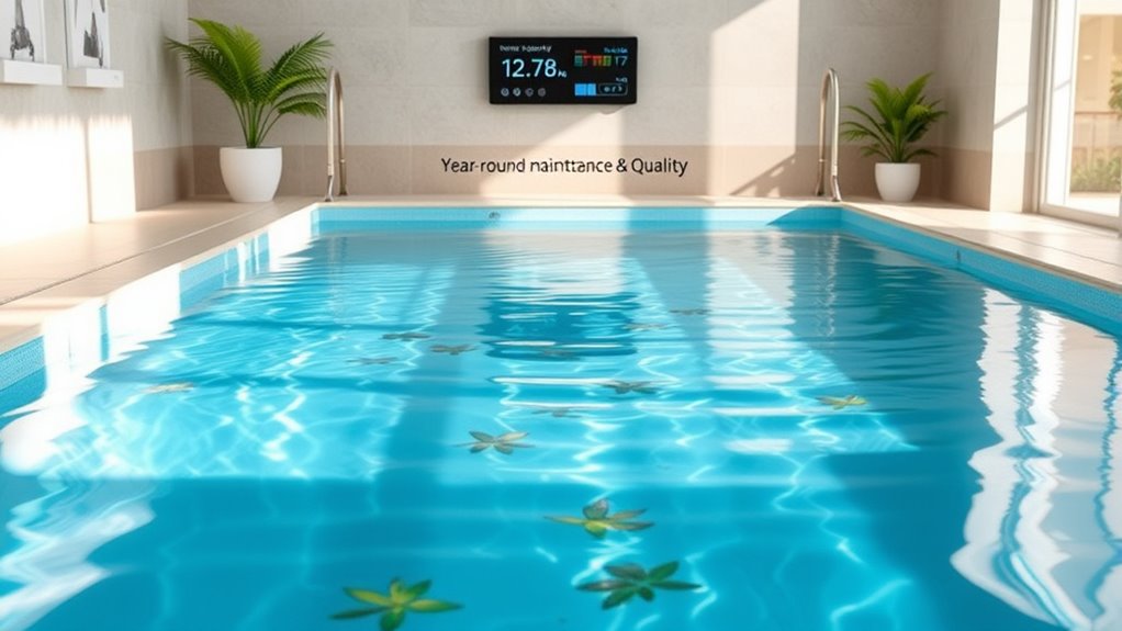 regular water testing and maintenance