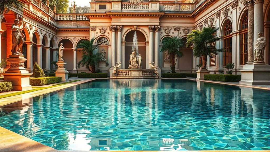 renaissance inspired water aesthetics