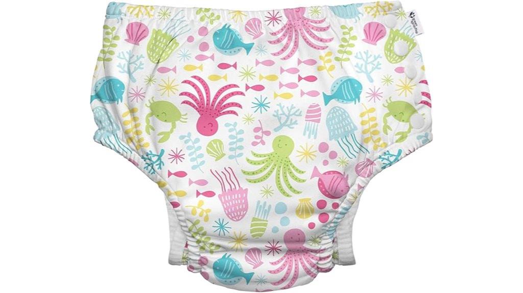 reusable absorbent swimsuit diaper