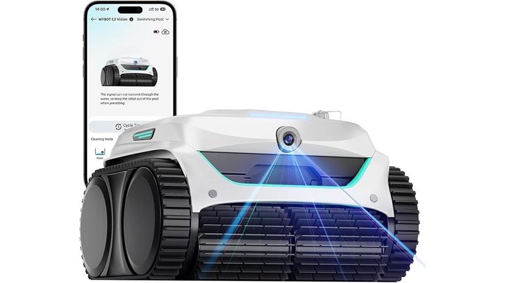 robotic pool cleaner camera