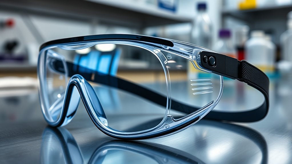 safety goggles material durability