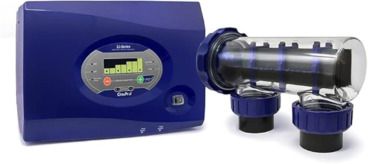 salt water pool chlorinator