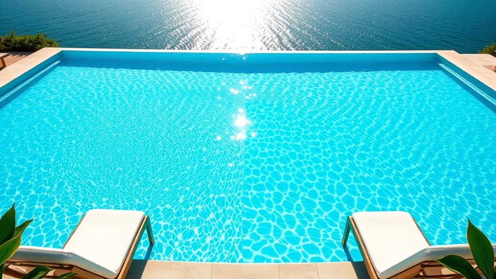saltwater generates chlorine automatically