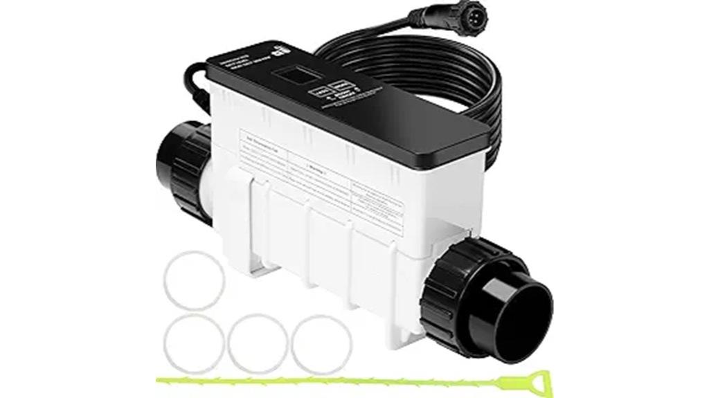 saltwater pool chlorinator system