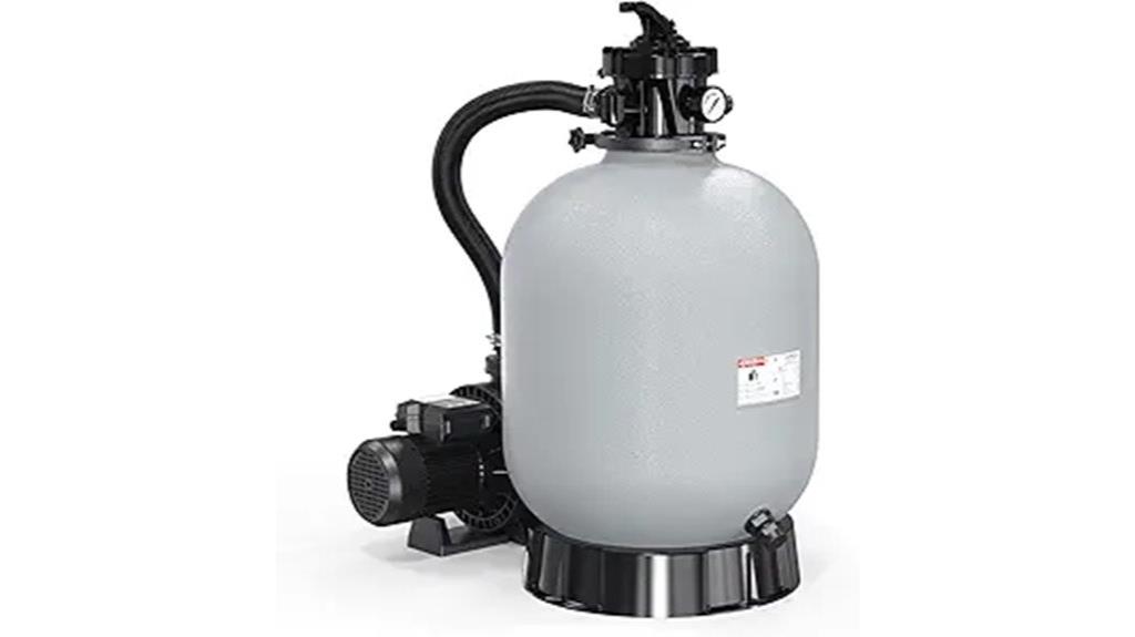 sand pool filter system