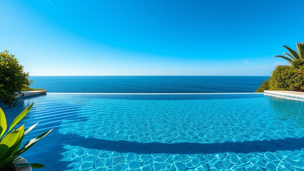 seamless edge water flow