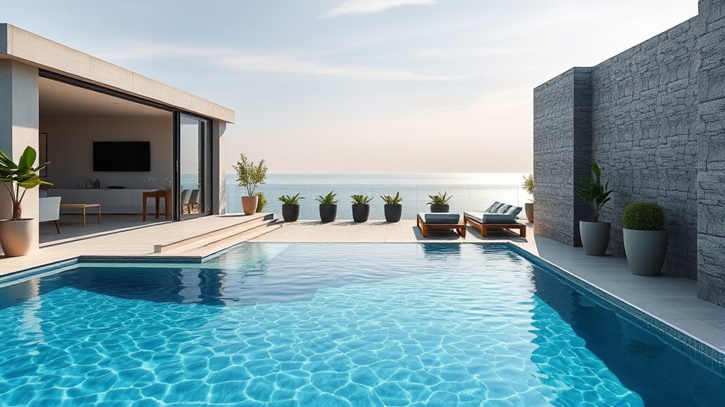 seamless indoor outdoor infinity