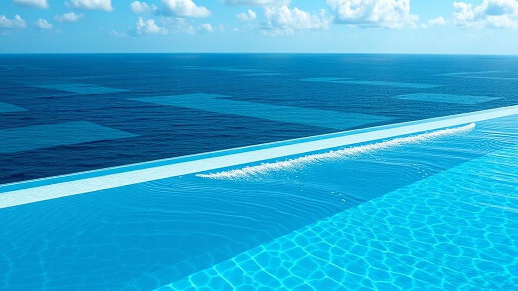 seamless pool ocean integration