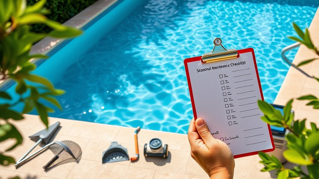 seasonal pool maintenance tips