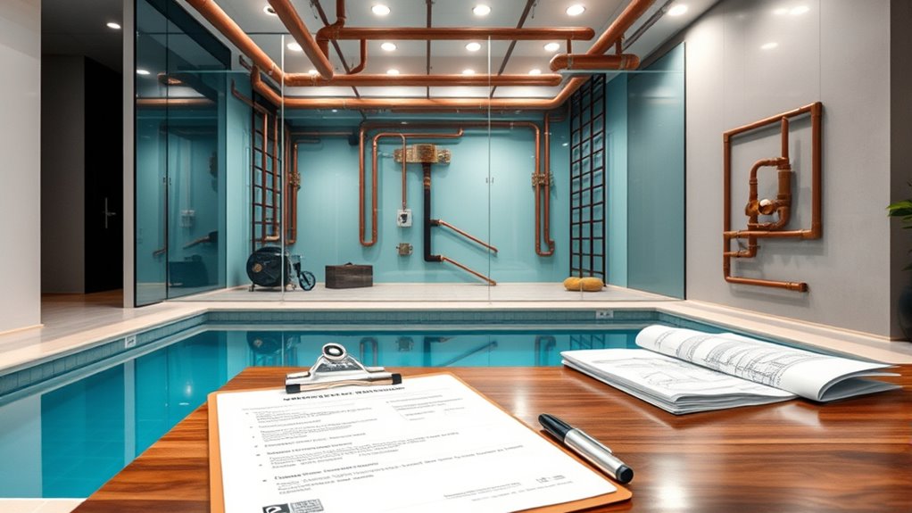secure permits and comply