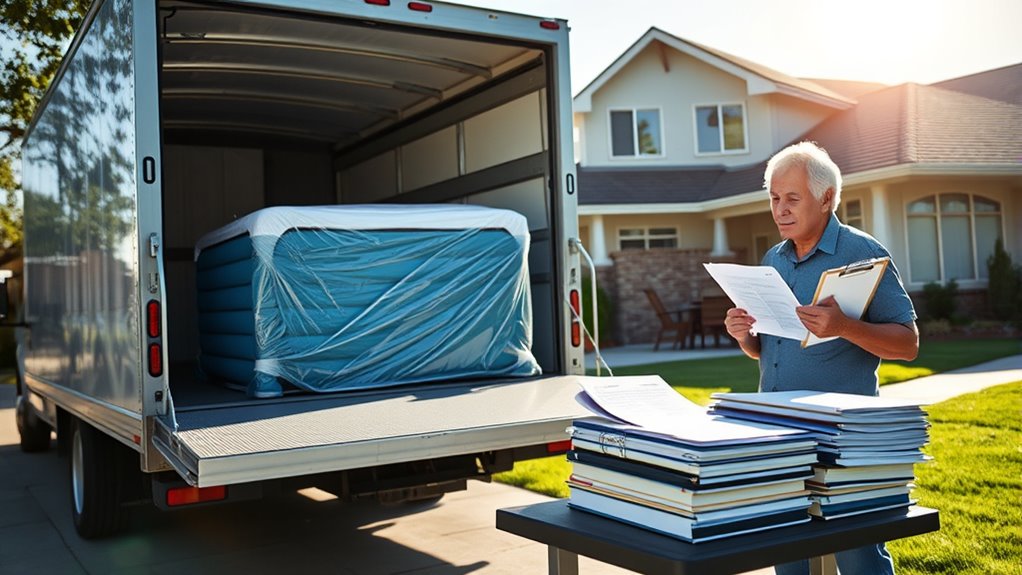 secure permits and documents