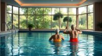 senior friendly aquatic exercise