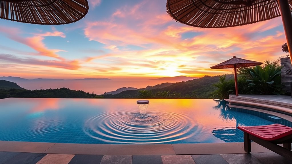 serene eco friendly infinity oasis