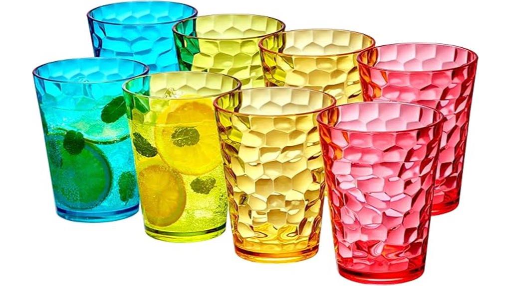 set of 8 tumblers