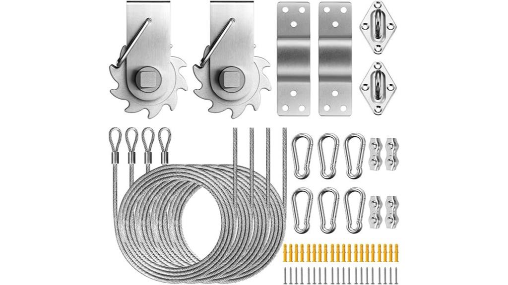 shade sail winch kit