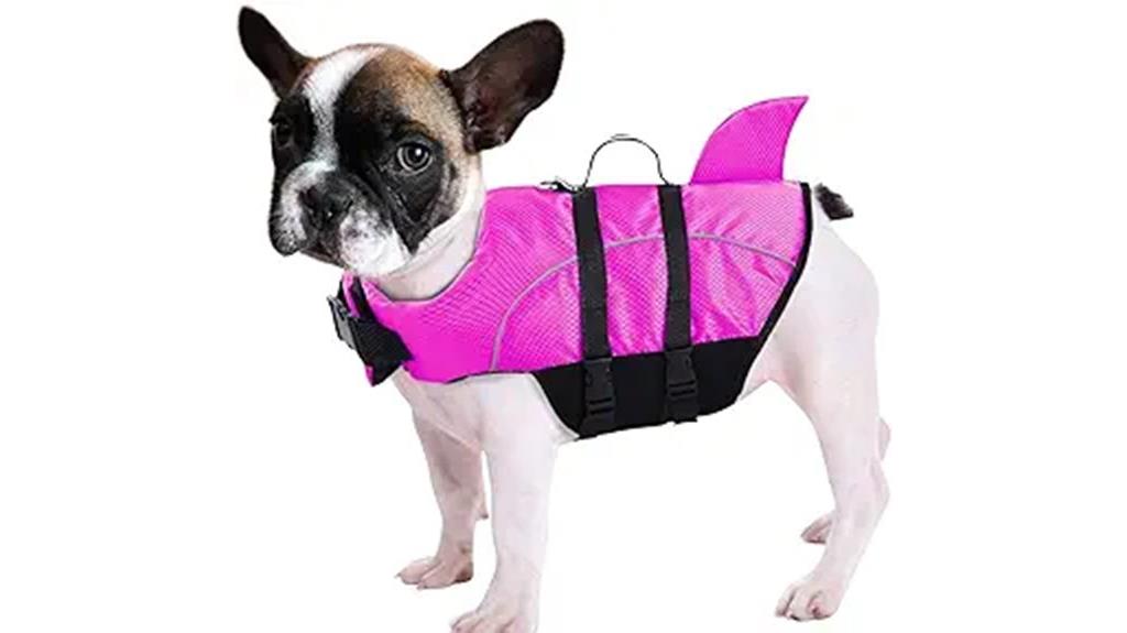 shark design dog vest