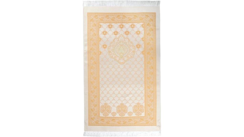 silky soft prayer rug