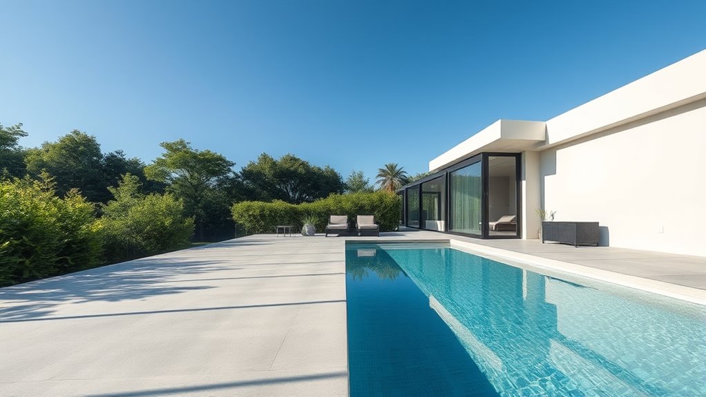 sleek glass sliding enclosures