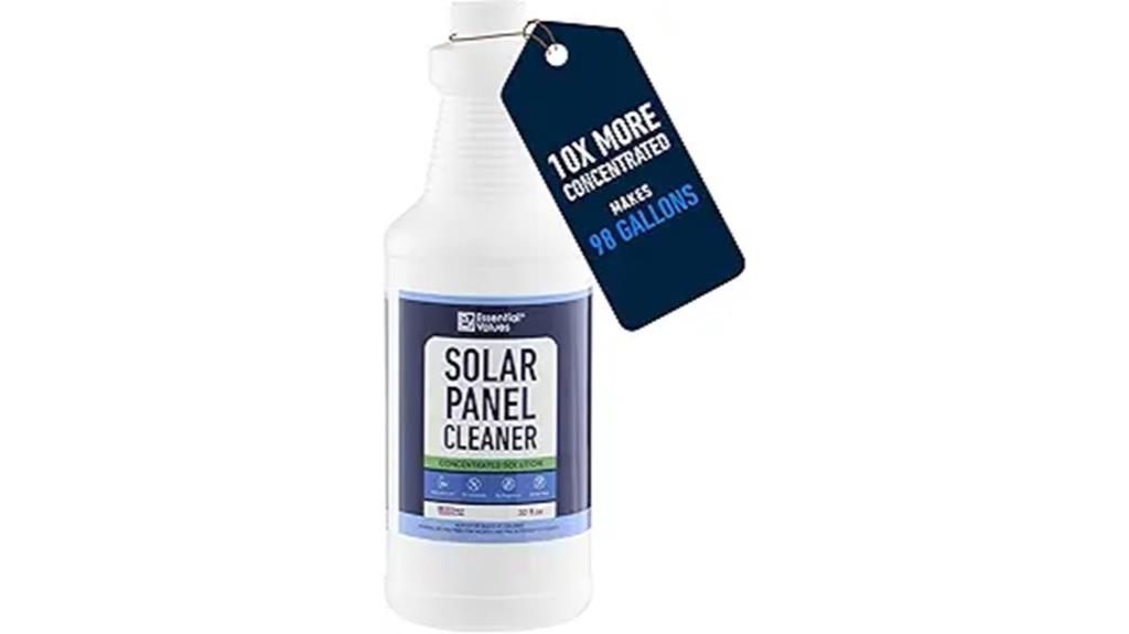solar panel cleaning solution