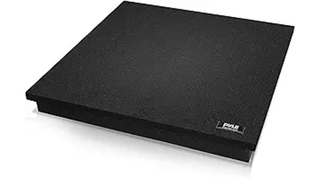 speaker foam sound dampening