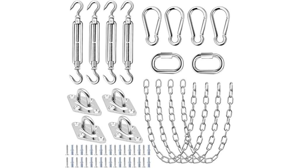 sun shade sail hardware kit