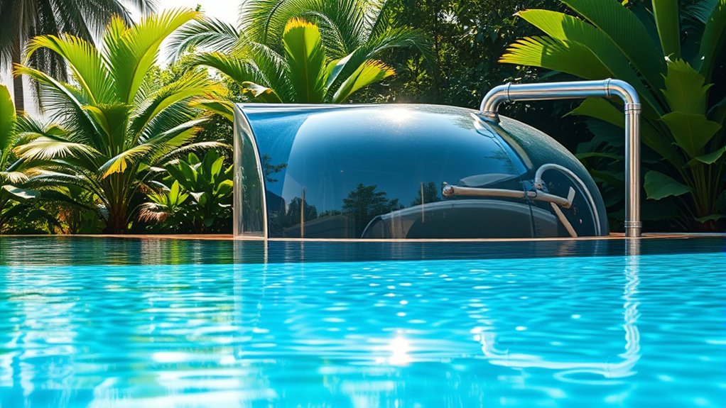 surge tanks stabilize pool levels