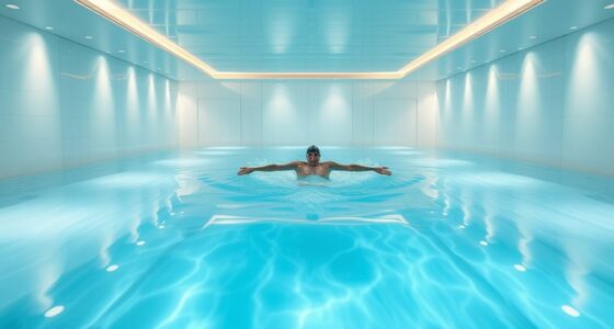 swimming against a current