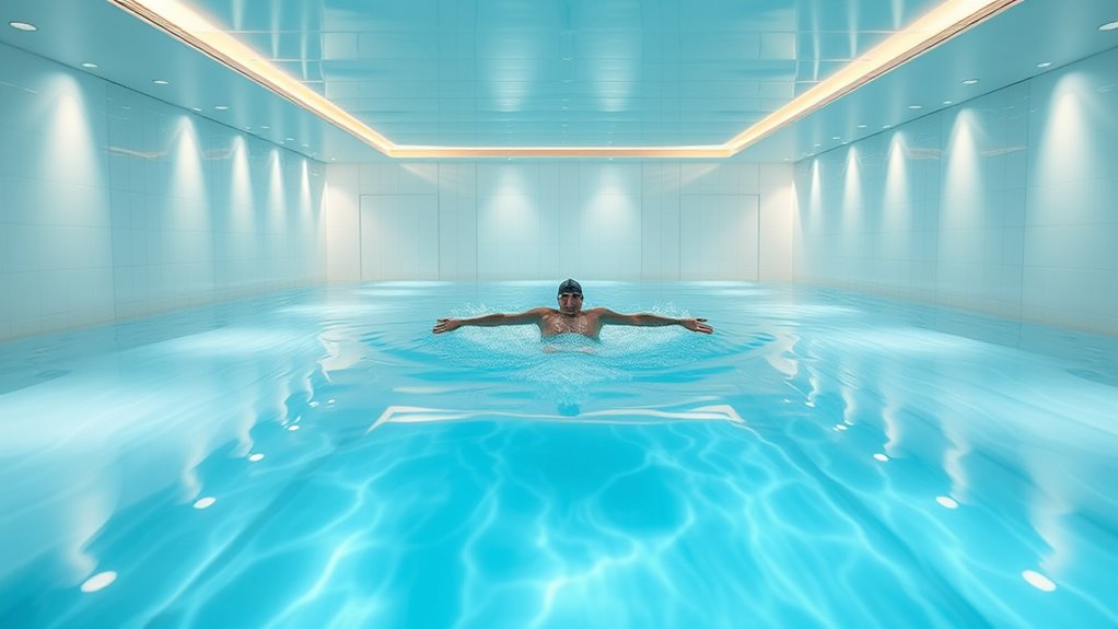 swimming against a current