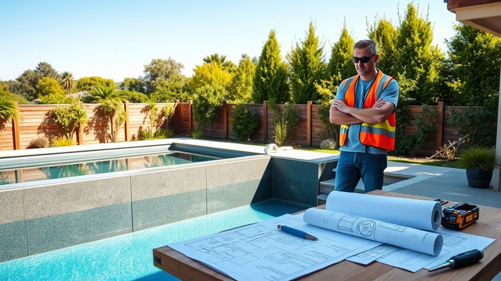 swimming pool installation process