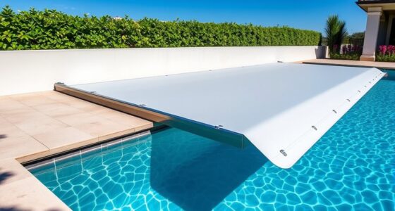 top automatic pool cover reels