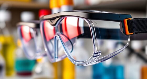 top chemical resistant safety goggles